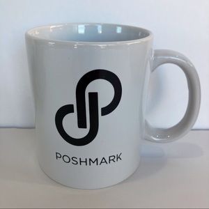 PoshFest Poshmark Mug White and Black